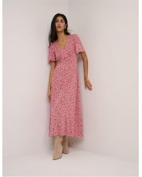 Nobody's Child - Nc Atlas Midi Dress - Lyst