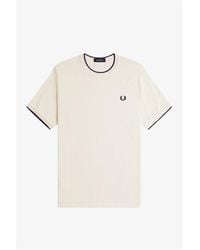 Fred Perry - Seersucker Short Sleeve Shirt - Lyst
