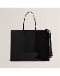 Ted Baker - Ted Web Xl Icon Bag - Lyst