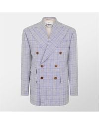Vivienne Westwood - Viv Double Breasted Tailored Fit Blazer - Lyst