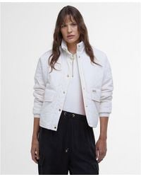 Barbour - Zola Long Sleeve Stand Collar Quilted Jacket - Lyst