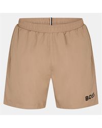 BOSS - Dolphin Swim Shorts - Lyst