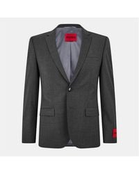HUGO - Extra Slim Fit Blazer - Lyst