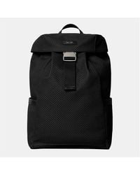 Calvin Klein - Embossed Woven Flap Backpack - Lyst