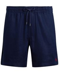 Ralph Lauren - Prepster Fleece Jogger Shorts - Lyst