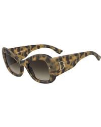 DSquared² - Butterfly Round Sunglasses - Lyst