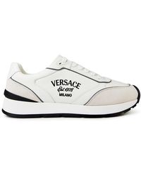 Versace - New Logo Runner Trainers - Lyst