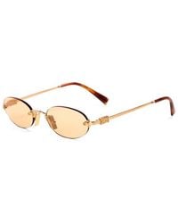 Miu Miu - 0Mu A54S Round Sunglasses - Lyst