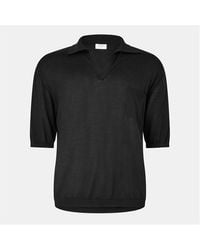 Saint Laurent - Wool Polo Shirt - Lyst