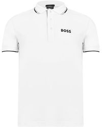 BOSS - Paddy Pro Premium Cotton Polo Shirt - Lyst