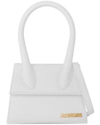 Jacquemus - Plain Leather Le Chiquito Moyen Bag - Lyst