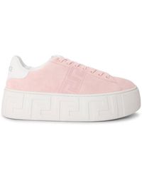 Versace - Platform Sneaker Platform Trainers - Lyst