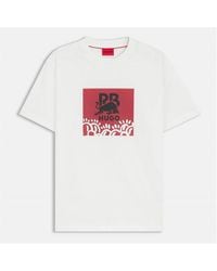 Hugo x RB - X Vcarb By Slawn Graphic T-Shirt - Lyst