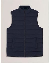 Ted Baker - Lightweight Quilted Gilet - Lyst