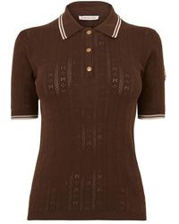 Moncler - Short Sleeve Polo Shirt - Lyst