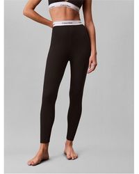 Calvin Klein - Calvin Rib High-Waisted Skinny-Fit Leggings - Lyst