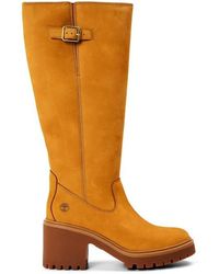 Timberland - Stone Street Platform Waterproof Leather Hiker Boots - Lyst