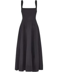 Odd Muse - The Ultimate Muse High Waist Square Neck Midi Dress - Lyst