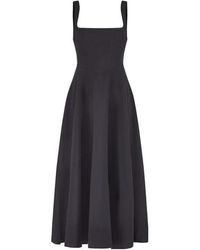 Odd Muse - The Ultimate Muse High Waist Square Neck Midi Dress - Lyst