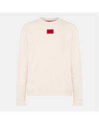 HUGO - Diragol Crew-Neck Sweatshirt - Lyst