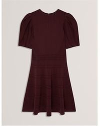Ted Baker - Knitted Jumper Dress - Lyst