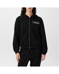 Calvin Klein - Long Sleeve Zip Hoodie - Lyst