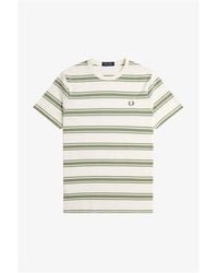 Fred Perry - Seersucker Short Sleeve Shirt - Lyst