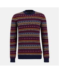 Barbour - Easdale Crew Neck Jumper - Lyst