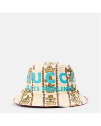 Gucci - Sun Protection Bucket Hat - Lyst
