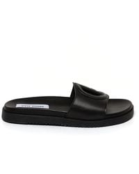 Steve Madden - Mayke Solid Flat Sandals - Lyst