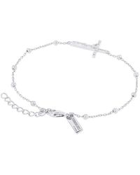Common Lines - Studded Cross Ball Bracelet - Lyst