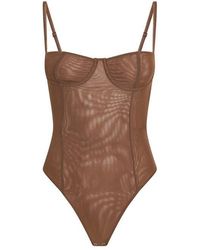 GOOD AMERICAN - Bustier Bodysuit - Lyst