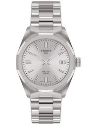Tissot - Prc100 Solar Stainless Steel 100M Water Resistant Auto Analogue Watch - Lyst