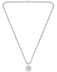 BOSS - North Pendant Compass Necklace - Lyst