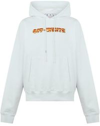 Off-White c/o Virgil Abloh - Logo Design Hoodie - Lyst