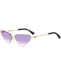 DSquared² - Cat Eye Round Sunglasses - Lyst