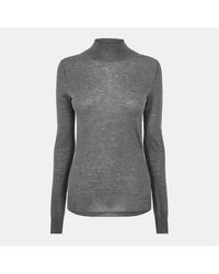 JOSEPH - Fine Gauge Knit Crew Neck Jumper - Lyst