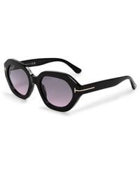 Tom Ford - Hexagon Sunglasses - Lyst