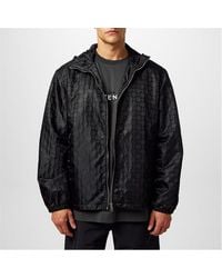 Givenchy - 4G Monogram Wind Resistant Hooded Long Sleeve Windbreaker - Lyst
