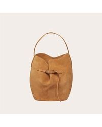 Liffner - Large Belted Bucket Bag - Lyst