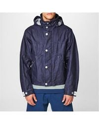 Stone Island Marina - Raw Plated Linen Jacket - Lyst