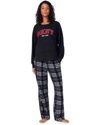 DKNY - Long Sleeve Pyjama Set - Lyst