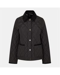 Burberry - Dorset Diamond Quilted Weather Resistant Tailored Fit Quilted Jacket - Lyst