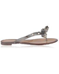 Valentino Rockstud Jelly Flip Flops - Multicolour