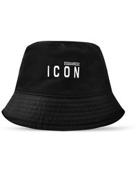 DSquared² - Dsq Be Icon Hat Sn33 - Lyst
