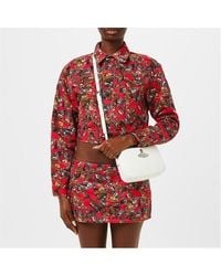 Vivienne Westwood - Cropped Marlene Cotton Long Sleeve Denim Jacket - Lyst