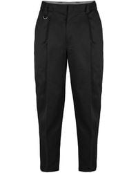 Yohji Yamamoto - Neighbourhood Work Wide Leg Trousers - Lyst