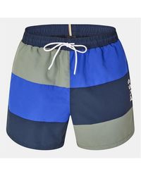 BOSS - Court Quick-Drying Swimming Trunks - Lyst