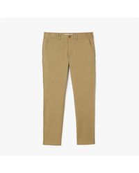 Lacoste - Lightweight Slim-fit Stretch Pants - Lyst