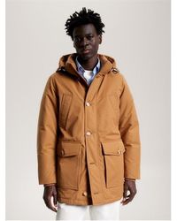 Tommy Hilfiger - Rockie Non Fur Down Parka Jacket - Lyst